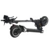 Dualtron Togo Pro — trottinette pliée, guidon rabattu