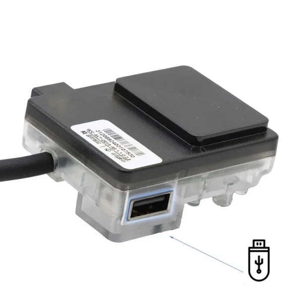 Écran Hikerboy Foxtrot Plus, boîtier noir et port USB sous capot Écran Hikerboy Foxtrot Plus, boîtier noir et port USB sous capot