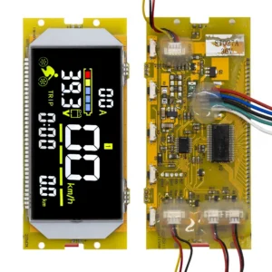 Écran Kugoo S1 — afficheur LCD couleur et carte de commande