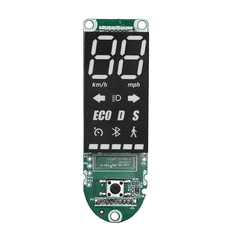 Masque sérigraphié de la carte d'affichage Ninebot Max G2 : modes ECO, D et S