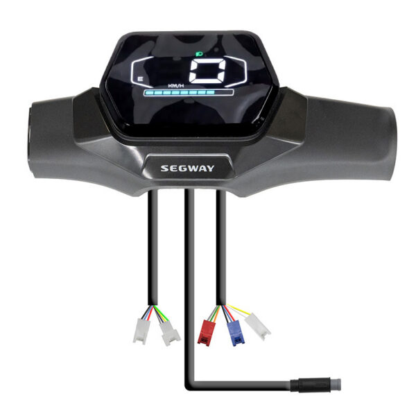 Dessous de l'écran Ninebot ZT3 Pro et sortie de son faisceau