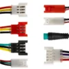 Détail des connecteurs du faisceau du tableau de bord NIU KQi 300P