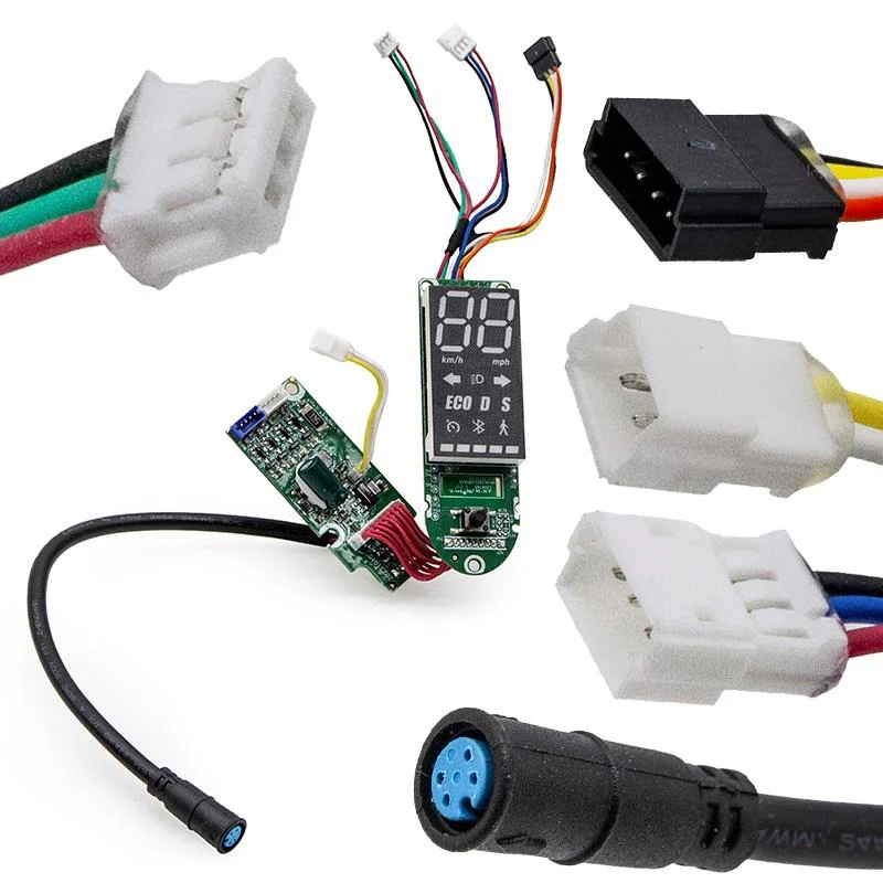 Dos de la carte d'affichage Ninebot Max G2E avec son module de communication