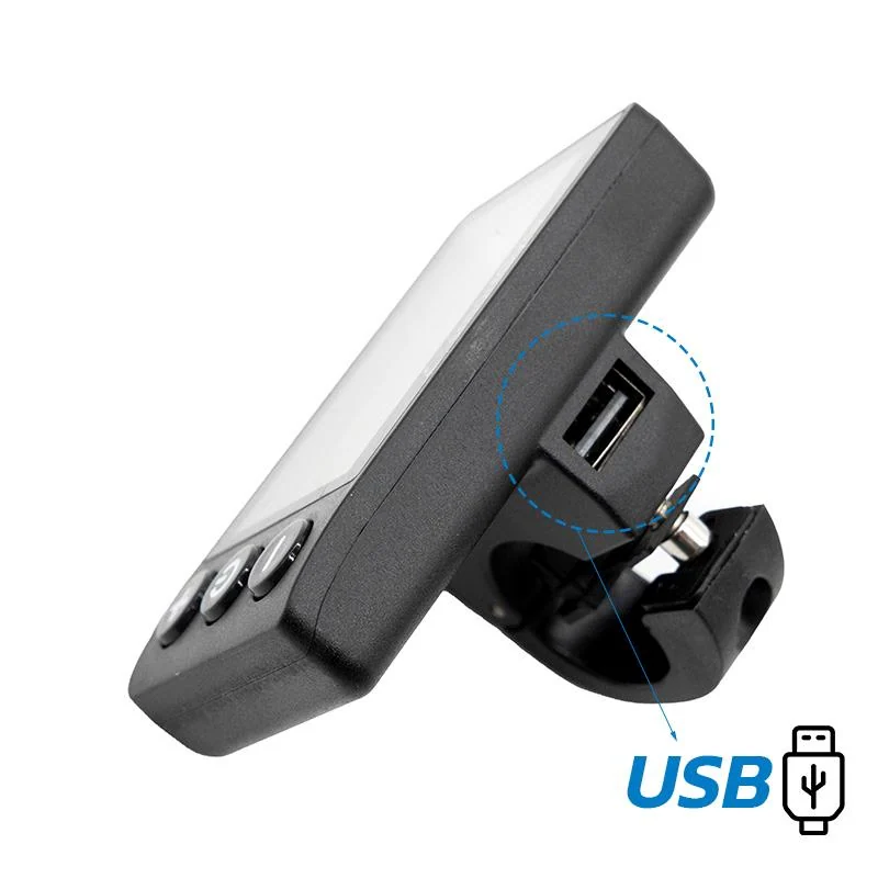 Port USB de l'écran S866 SmartGyro, vu de dessous