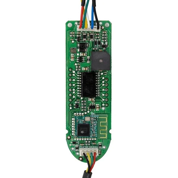 Dos de la carte d'affichage Xiaomi Mi 3 : module de communication et avertisseur Dos de la carte d'affichage Xiaomi Mi 3 : module de communication et avertisseur