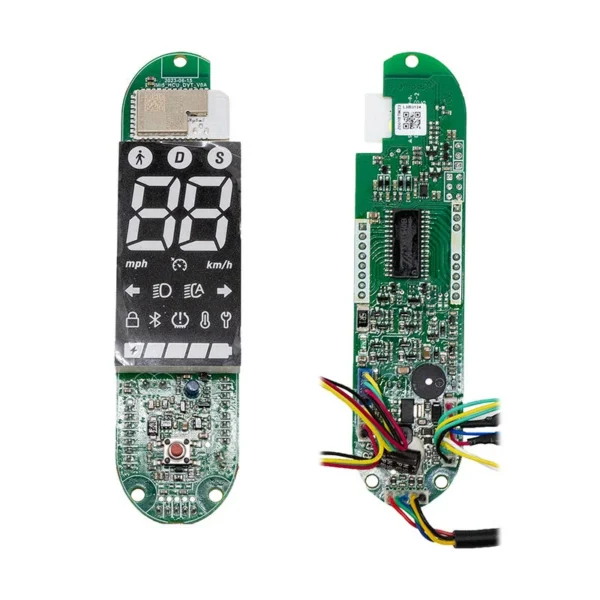 Dos de la carte d'affichage Xiaomi Mi4 Pro Max avec son module de communication Dos de la carte d'affichage Xiaomi Mi4 Pro Max avec son module de communication