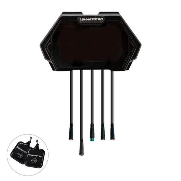 Afficheur d'origine SmartGyro Crossover Dual Max 2 et ses cinq faisceaux