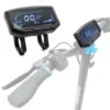 Écran SmartGyro Crossover Dual Max monté sur la trottinette Écran SmartGyro Crossover Dual Max monté sur la trottinette