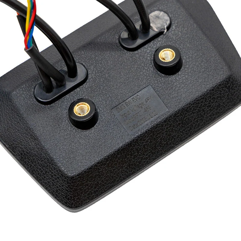 Dos de l'afficheur SmartGyro Rockway EVO et ses inserts de fixation