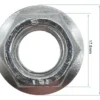 Plan coté de face : six pans de 17,8 mm et embase de 23,6 mm de diamètre