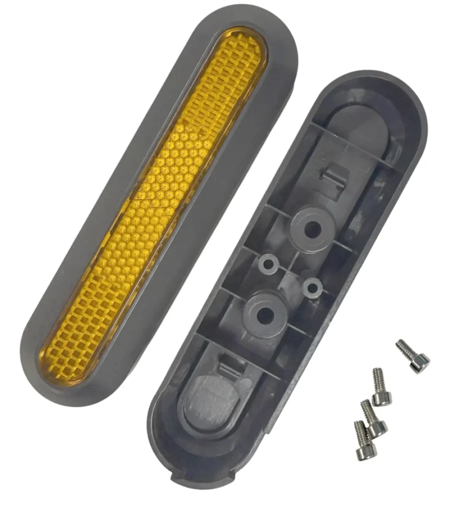 Paire d'enjoliveurs de bras arrière avec catadioptres pour trottinette Xiaomi Electric Scooter Elite