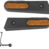 Paire d'enjoliveurs de fourche arrière noirs pour trottinette Xiaomi Electric Scooter 5 Max