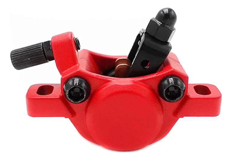 Étrier de frein d'origine Ninebot Max G3, corps rouge et bras de tirage