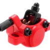 Étrier de frein Ninebot Max G3 vu de trois quarts, molette de réglage