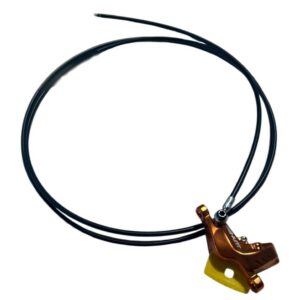 Étrier de frein arrière Dualtron Alien — NUTT hydraulique, durite montée