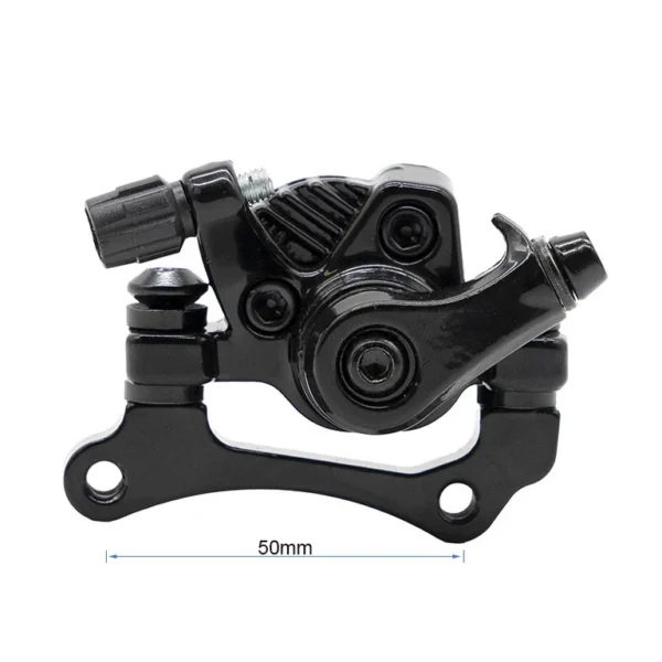 Étrier de frein avant Kukirin G4 coté : 50 mm entre les deux trous de fixation Étrier de frein avant Kukirin G4 coté : 50 mm entre les deux trous de fixation
