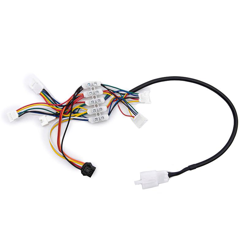 Faisceau adaptateur pour testeur de diagnostic, vu à plat