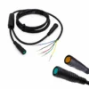 Faisceau central type 1 Kukirin G2 Pro avec ses connecteurs 5 et 3 broches