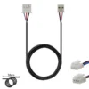 Câble de feu arrière NIU KQi3 de 38 cm avec ses connecteurs Câble de feu arrière NIU KQi3 de 38 cm avec ses connecteurs