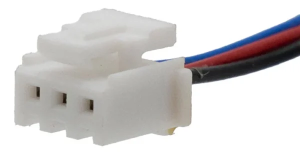 Connecteur du câble de feu arrière NIU KQi3 vu de face Connecteur du câble de feu arrière NIU KQi3 vu de face