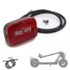 Cabochon rouge à facettes du feu arrière Ecoxtrem Bison, avec sa vis de fixation Cabochon rouge à facettes du feu arrière Ecoxtrem Bison, avec sa vis de fixation