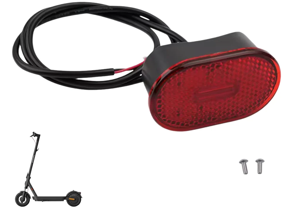 Feu arrière à catadioptre pour trottinette Xiaomi Electric Scooter 5, 5 Pro et 5 Max