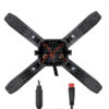 Dos du feu avant en X Ninebot ZT3 Pro, câblage interne et points de fixation Dos du feu avant en X Ninebot ZT3 Pro, câblage interne et points de fixation