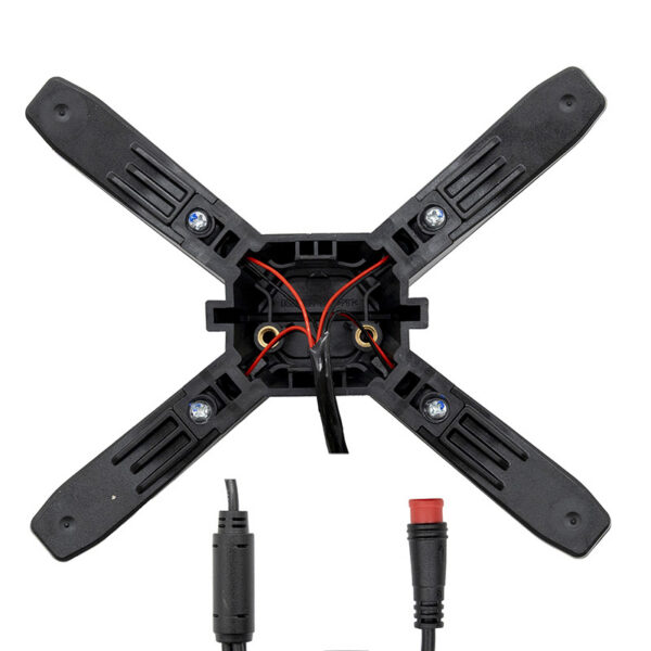 Dos du feu avant en X Ninebot ZT3 Pro, câblage interne et points de fixation Dos du feu avant en X Ninebot ZT3 Pro, câblage interne et points de fixation