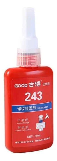 Flacon de frein-filet 243 de 50 ml