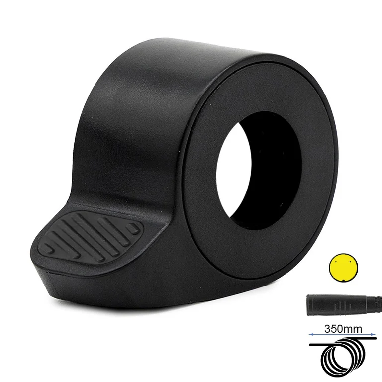 Gâchette d'accélérateur Hikerboy Foxtrot Plus de trois quarts avec son câble de 350 mm