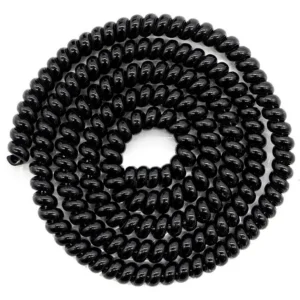 Gaine spiralée noire pour faisceau — 1,10 m