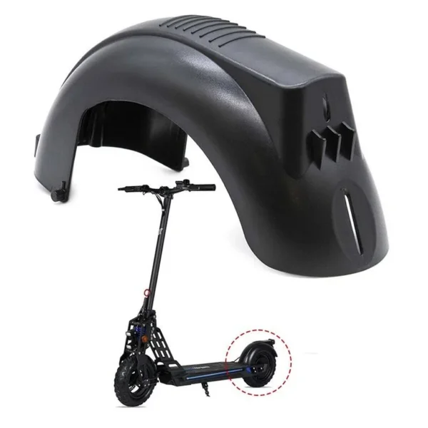 Garde-boue arrière Ecoxtrem Bison de profil, nervures de rigidité