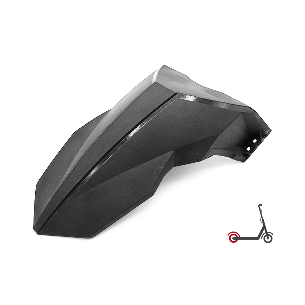 Garde-boue arrière Kukirin G3 Pro de trois quarts, arête centrale et facettes
