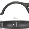 Dessin coté du garde-boue arrière Xiaomi Electric Scooter Elite, 325 sur 138 mm
