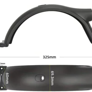 Garde-boue arrière Xiaomi Electric Scooter Elite — 325 × 138 mm, sans feu