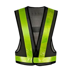 Gilet réfléchissant en filet — bandes en V, corps ajouré