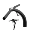 Guidon en T noir, vue de face