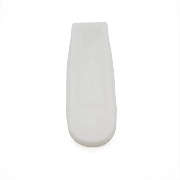 Housse silicone blanche vue de dessus Housse silicone blanche vue de dessus