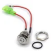 Interrupteur 16 mm d'origine Dualtron, corps inox avec écrou et joint Interrupteur 16 mm d'origine Dualtron, corps inox avec écrou et joint