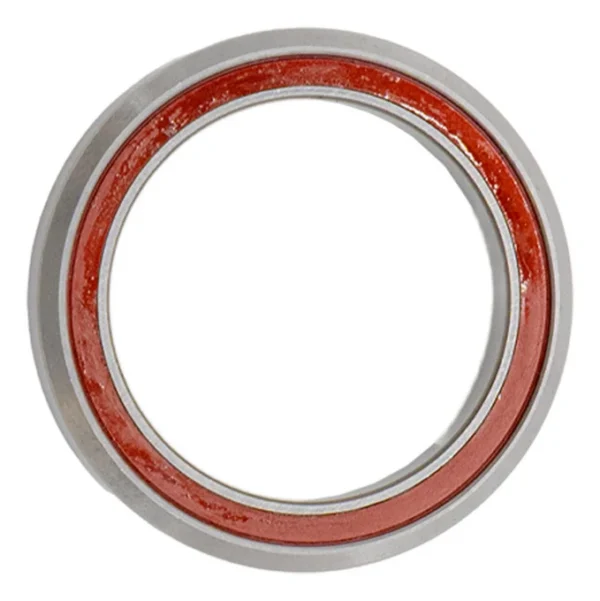 Roulement de direction vu de face, joint rouge visible entre les deux bagues