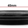 Bague noire du kit vue de profil, cotée 45 mm de diamètre sur 10 mm de hauteur Bague noire du kit vue de profil, cotée 45 mm de diamètre sur 10 mm de hauteur
