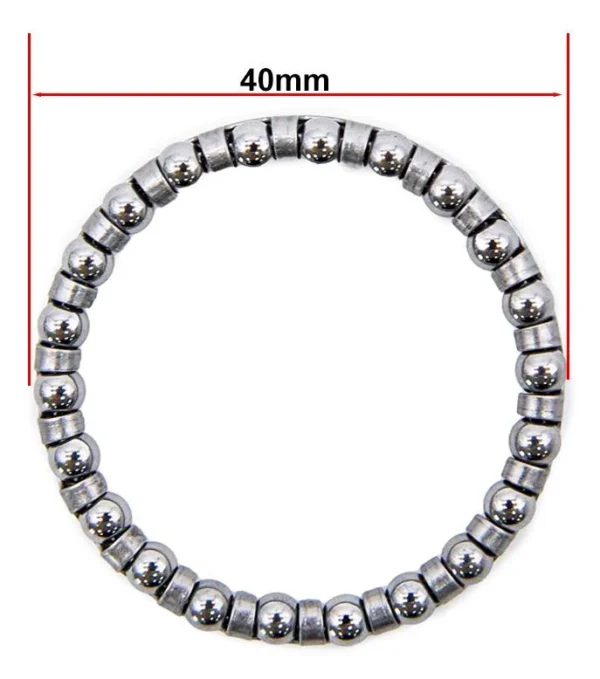 Cage à billes du kit cotée à 40 mm de diamètre extérieur Cage à billes du kit cotée à 40 mm de diamètre extérieur