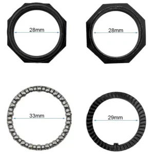 Kit de direction d'origine Xiaomi Mi4 GO — 4 pièces, bagues 36 mm, cage Ø 33 mm