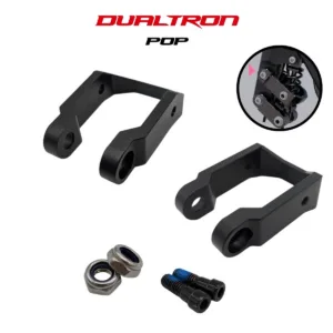 Kit fourche avant d'origine Dualtron Pop 2024 — biellettes aluminium et visserie freinée