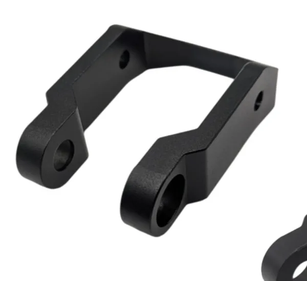 Biellette de fourche avant Dualtron Pop en aluminium noir, profil en U