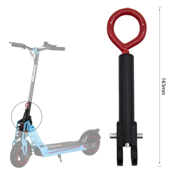 Levier de pliage Ecoxtrem Bison coté à 143 mm, anneau rouge en tête Levier de pliage Ecoxtrem Bison coté à 143 mm, anneau rouge en tête