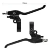 Levier de frein Ecoxtrem Bison coté à 175 mm, tendeur à barillet visible en pied Levier de frein Ecoxtrem Bison coté à 175 mm, tendeur à barillet visible en pied