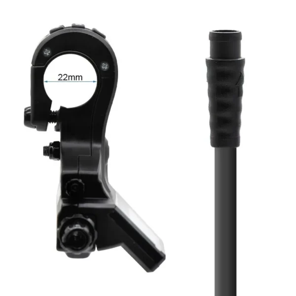 Collier du bloc écran Ecoxtrem Bison coté à 22 mm et connecteur rond étanche Collier du bloc écran Ecoxtrem Bison coté à 22 mm et connecteur rond étanche