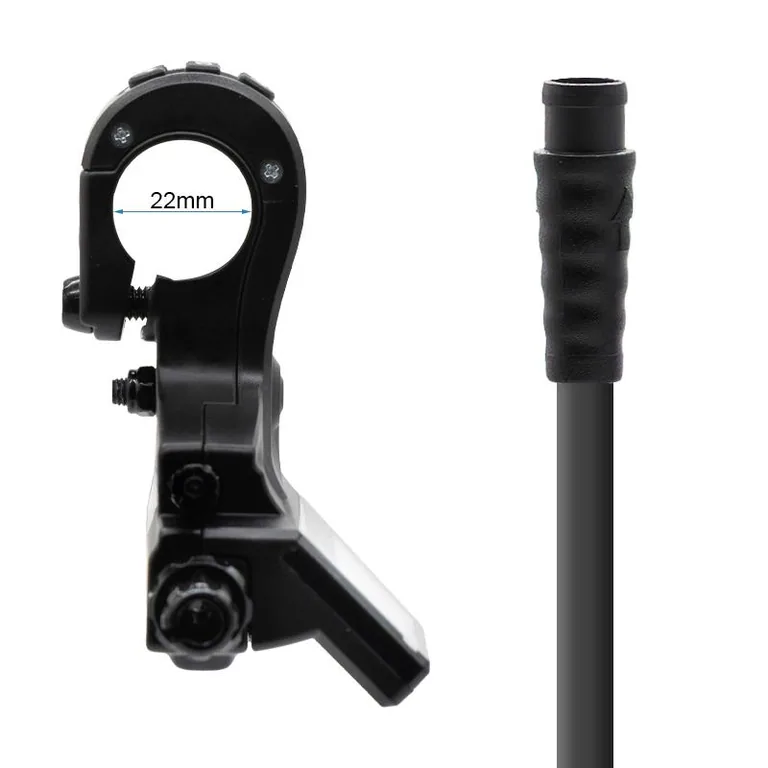 Collier du bloc écran Ecoxtrem Bison coté à 22 mm et connecteur rond étanche