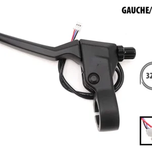 Levier de frein gauche d'origine Ninebot Max G3 — corps métal, câble 32 cm